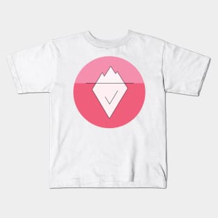 Iceberg Pink Kids T-Shirt